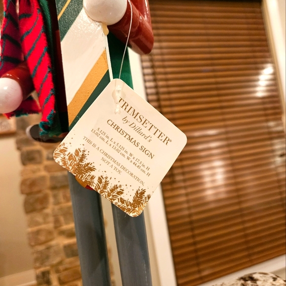 White Schnauzer Snowboarding Trimsetter by Dillard's Nutcracker 17.5'' - Picture 3 of 7